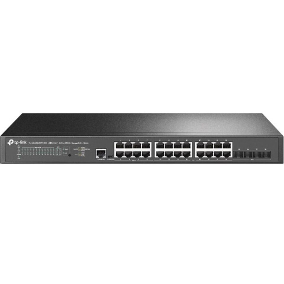Omada Tp-Link TL-SG3428XPP-M2 24 Port Gigabit L2 Plus 4 Combo SFP Slotlu Yönetilebilir Switch