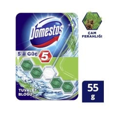 Domestos 5'li Güç Çam Ferahlığı Wc Blok 55 GR