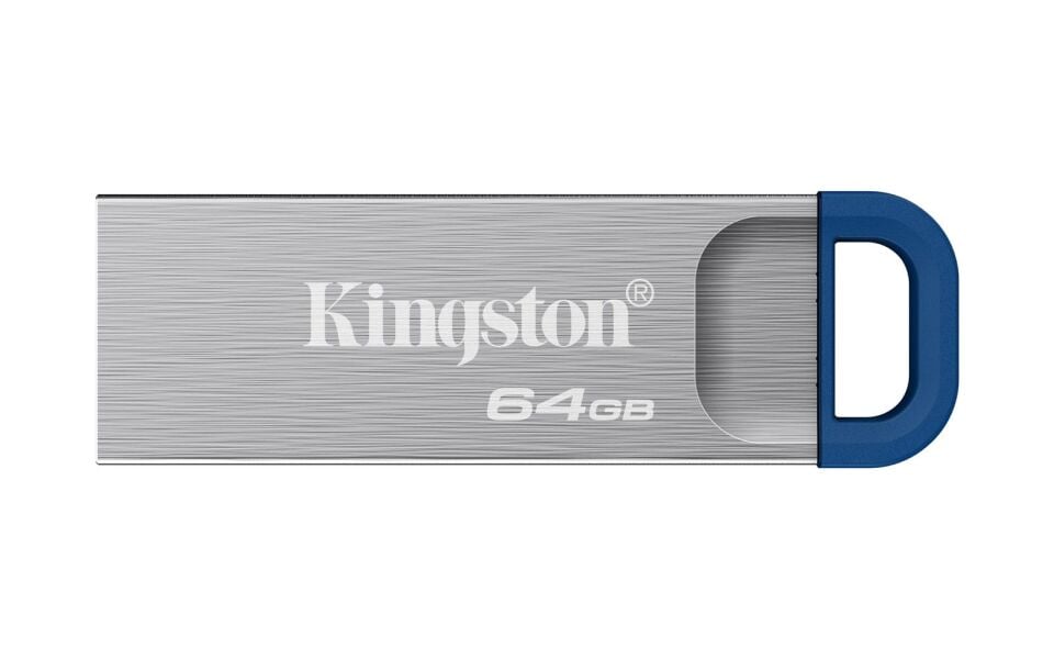 Kingston DTKNG2-64GB 64GB DataTraveler Kyson 220MB-s Metal USB 3.2 Gen 1 Flash Bellek