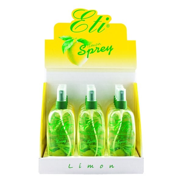 Limon Kolonyası 160 ml Pet Şişe - Spreyli 12 x 1 STD