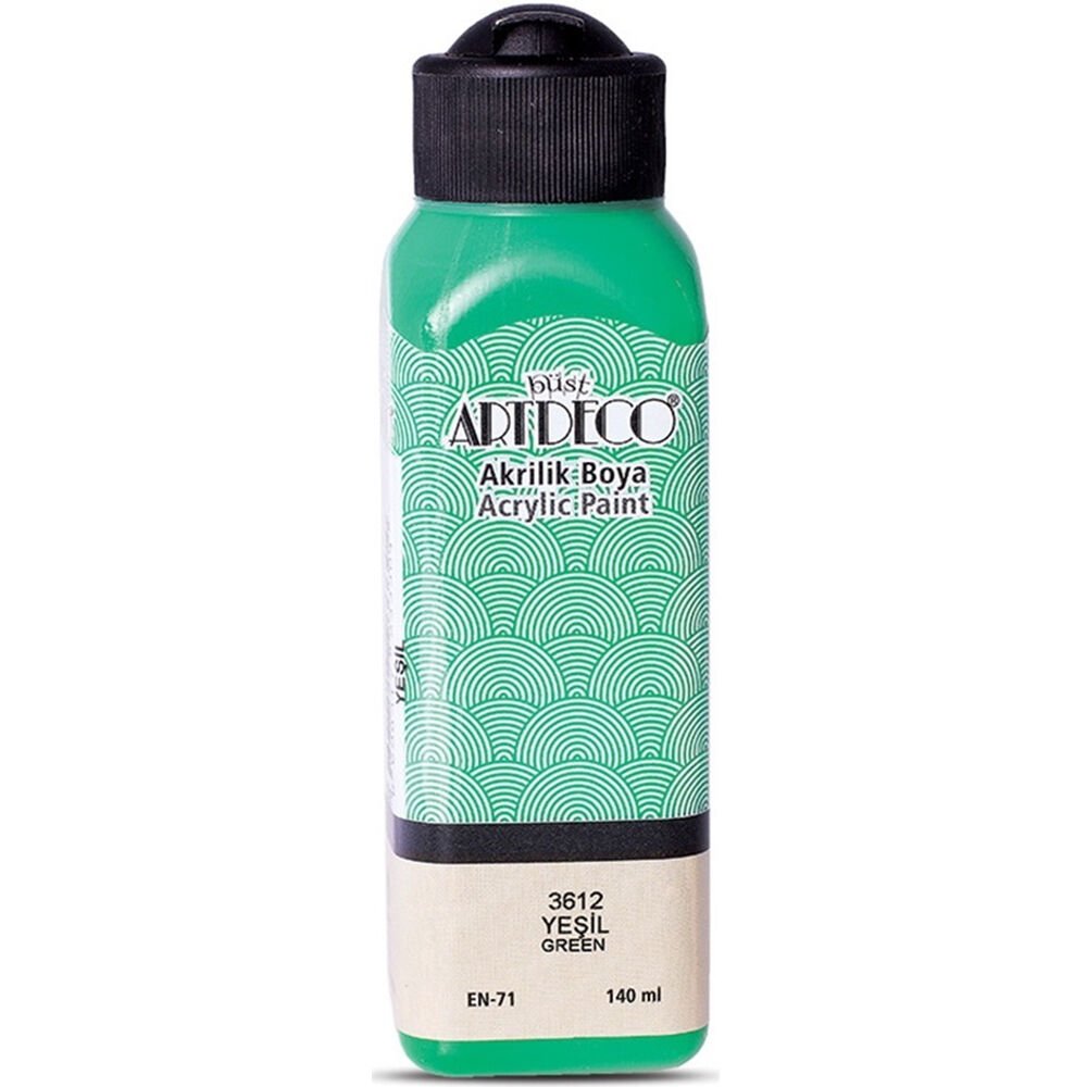 Artdeco Akrilik Boya 140 ML Yeşil 070R-3612