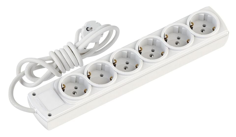 Mutlusan Rı-Tech 6lı 1,5mt  Şok Koruma USB+TYP-C ANAHT. Topraklı Grup Priz (Ç.K.)(3X1.5 1.5 MT)
