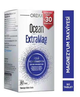 Orzax Ocean Extramag Ekonomik Paket 90 Tablet