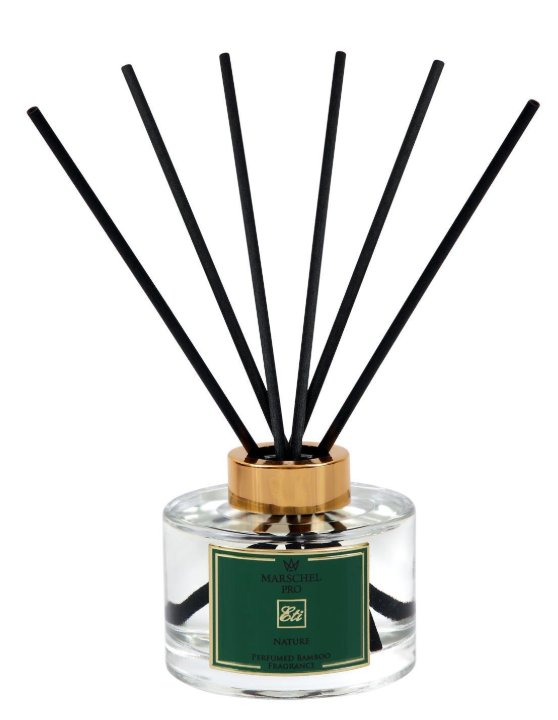 Nature Bambu Çubuklu Koku Cam Şişe 165 ml