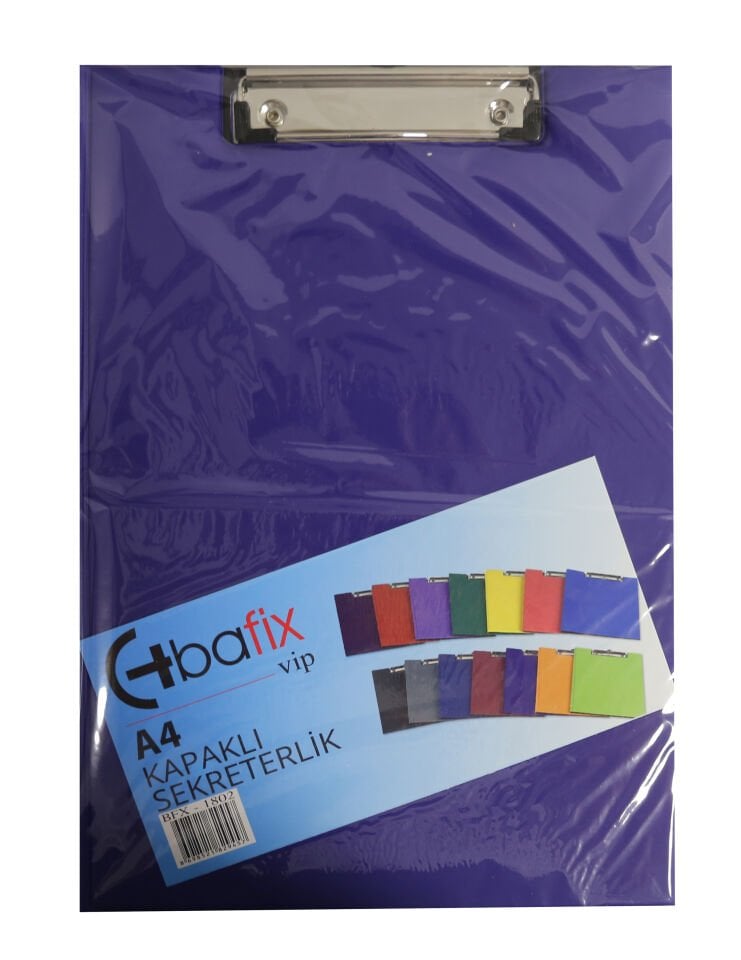 Bafix Kapaklı Sekreterlik ViP A4 Sax Mavi BFX-1802