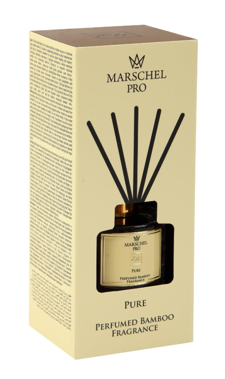 Pure Bambu Çubuklu Koku Cam Şişe 165 ml