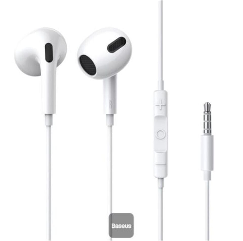 Baseus NGCR020002 Encok H17  3.5mm Beyaz Kulaklık