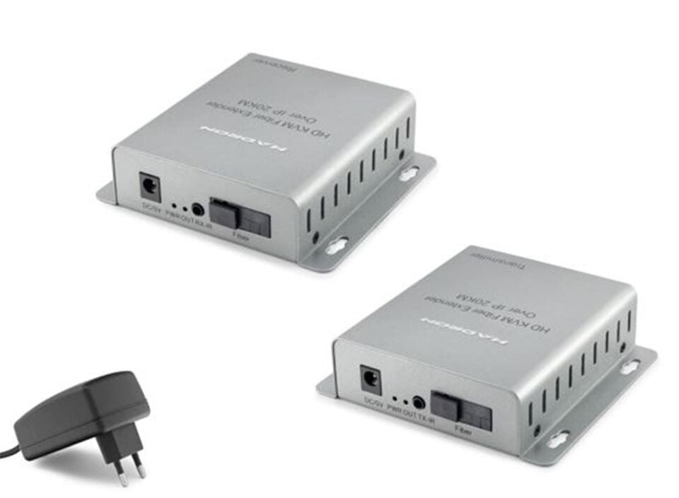 Hadron Hdx1364  20Km  Hdmi Kvm Extender Fıber Silver