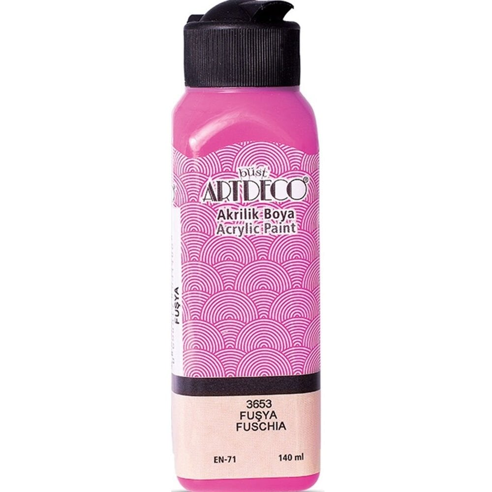 Artdeco Akrilik Boya 140 ML Fuşya 070R-3653