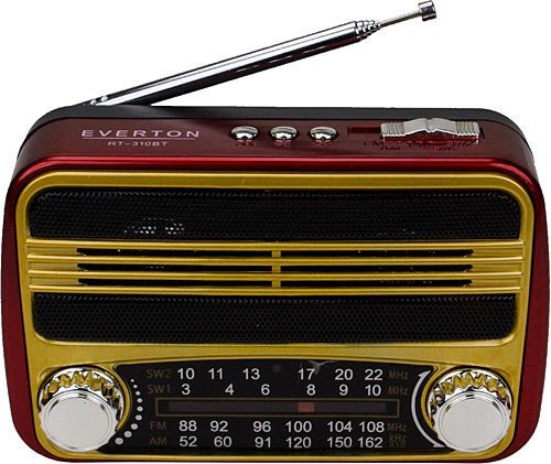 Everton Rt-819bt Bluetooth Fm-Usb-Tf Card- Nostaljik Radyo