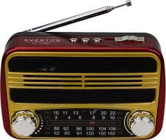Everton Rt-819bt Bluetooth Fm-Usb-Tf Card- Nostaljik Radyo