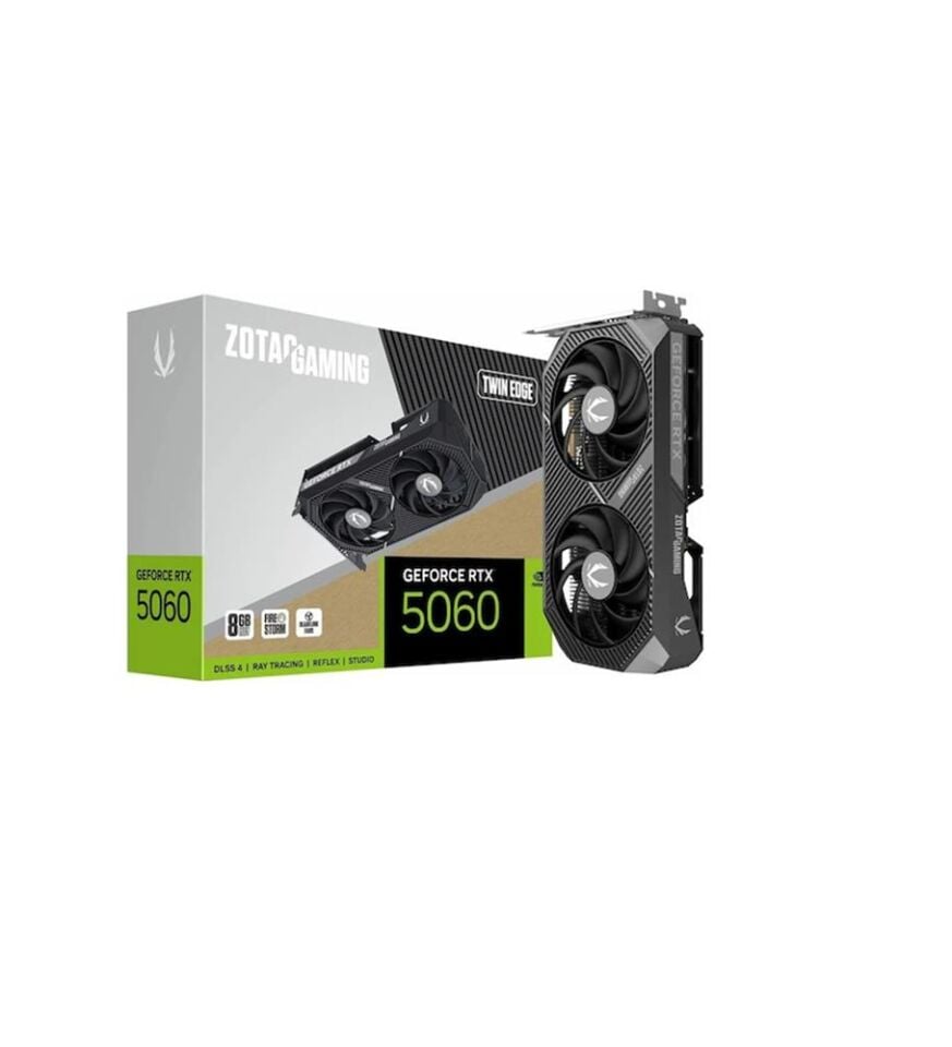 Zotac RTX5060 Gaming Twin Edge ZT-B50600E-10M 128 Bit GDDR7 8 GB Ekran Kartı