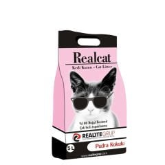 RealCat Doğal Pudra Kokulu Kedi Kumu 5 Lt