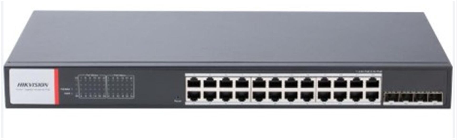 Hikvision DS-3T1528HP-SI-24P4F 24Port GE +4Sfp 480W Yönetilebilir Gigabit Switch