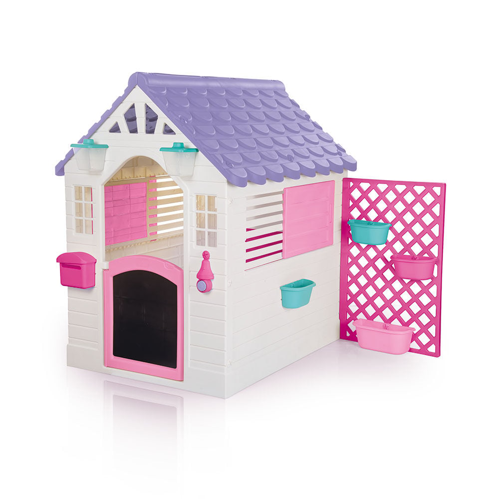 Dolu Aksesuarlı Oyun Evi Pembe Dolu-2578