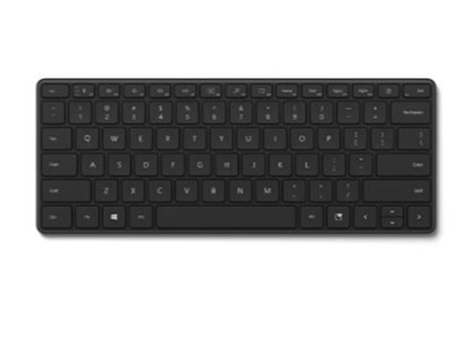 Microsoft Bluetooth Compact Siyah Hebrew Layout Klavye (21Y-00015)  (İthalatcı Garantili)