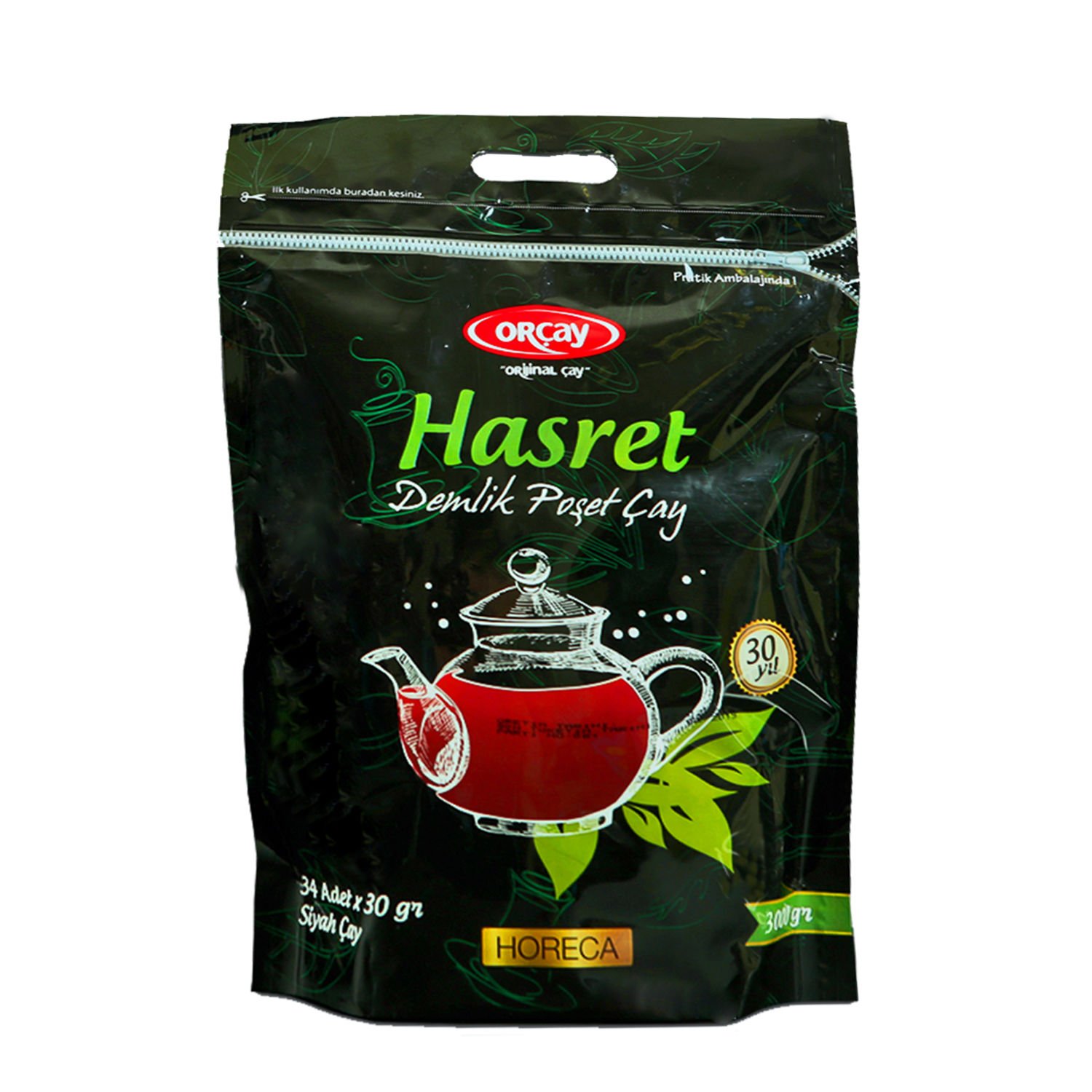 Orçay Hasret Demlik Poşet Çay 3000 Gr.