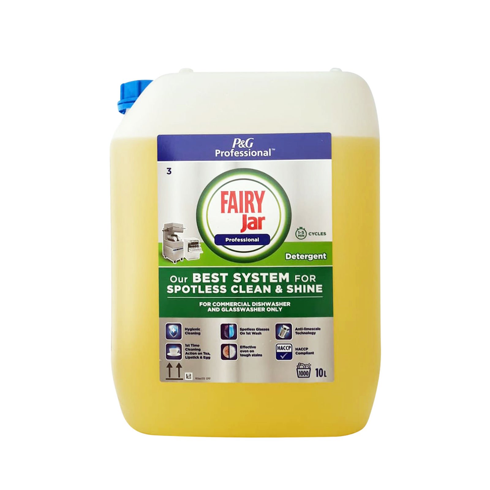 Fairy Professional Rinse Endüstriyel Bulaşık Makinesi Deterjanı 10 lt