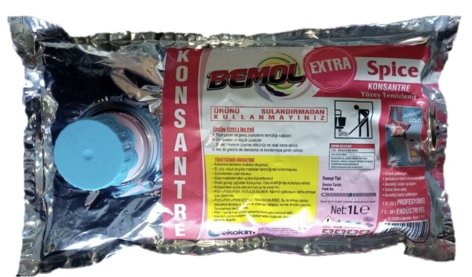 Bemol Konsantre Yüzey Temizleyici Exra Spice 1 LT