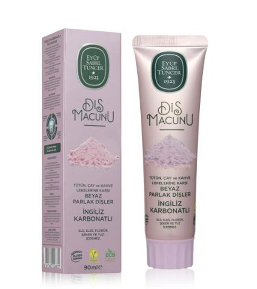 Eyüp Sabri Tuncer İngiliz Karbonatlı Diş Macunu 90 ml