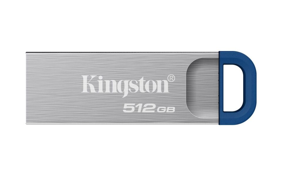Kingston DTKNG2-512GB 512GB DataTraveler Kyson 220MB-s Metal USB 3.2 Gen 1 Flash Bellek