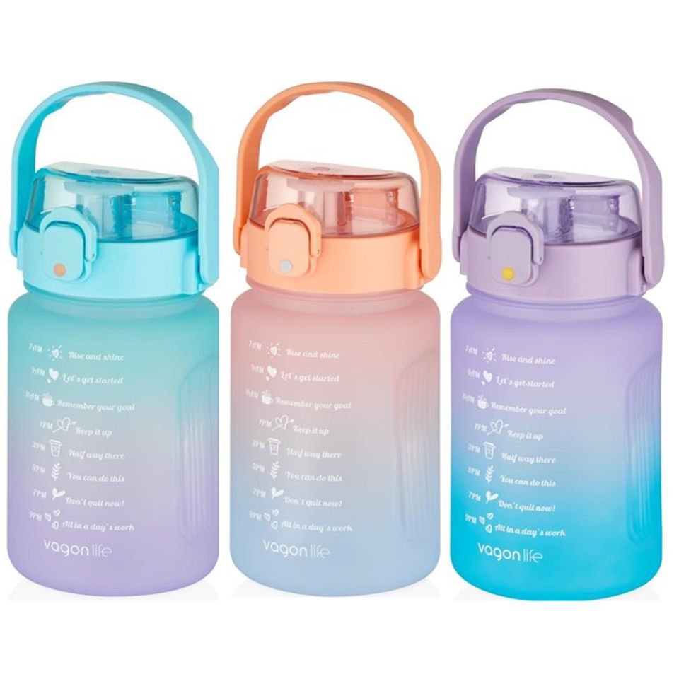 Vagon Matara Policarbon 1000 ML Karışık Renk VGN2212