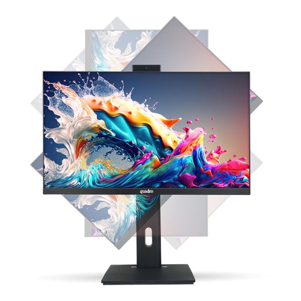 Quadro EXPANSE AI B224 IPS Ci5 14400 16gb 512gb NVME SSD OB VGA FreeDOS 23.8''  AIO P.İzi