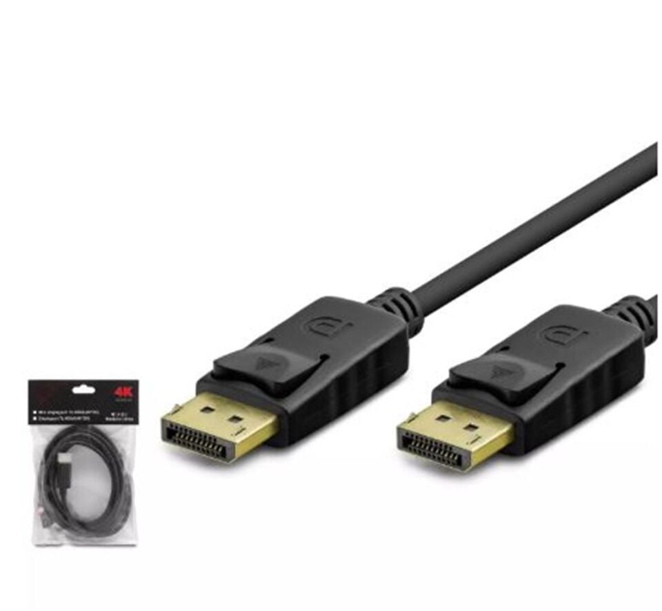 Hadron Hdx7843 5M  Display To Hdmi Kablo 4K 30Hz  Siyah