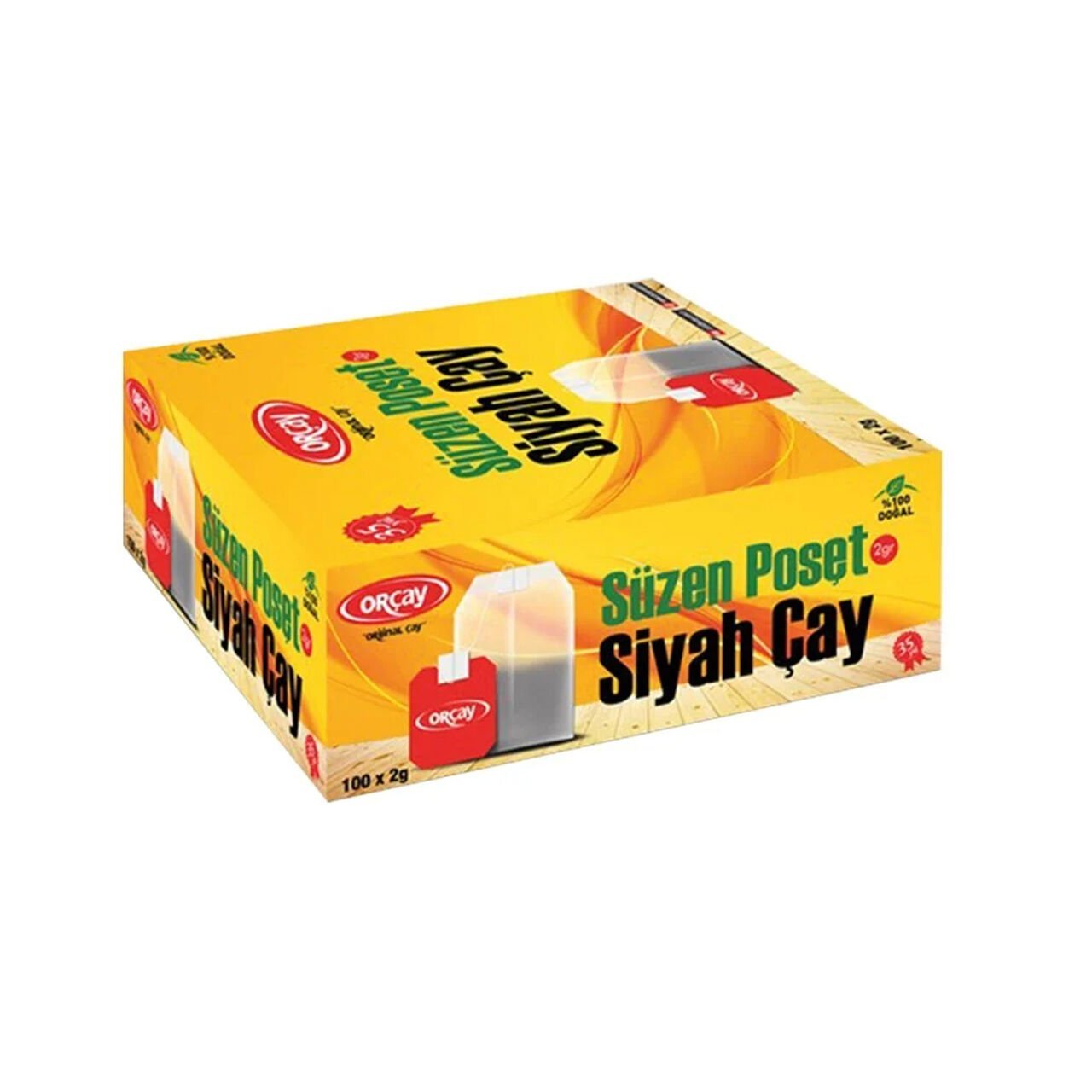 Orçay Süzen Bardak Poşet Çay 100 x 2 gr