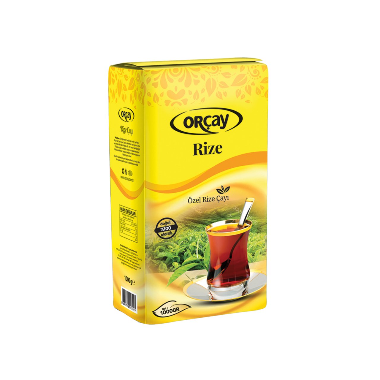 Orçay Rize Dökme Çay 1000 Gr