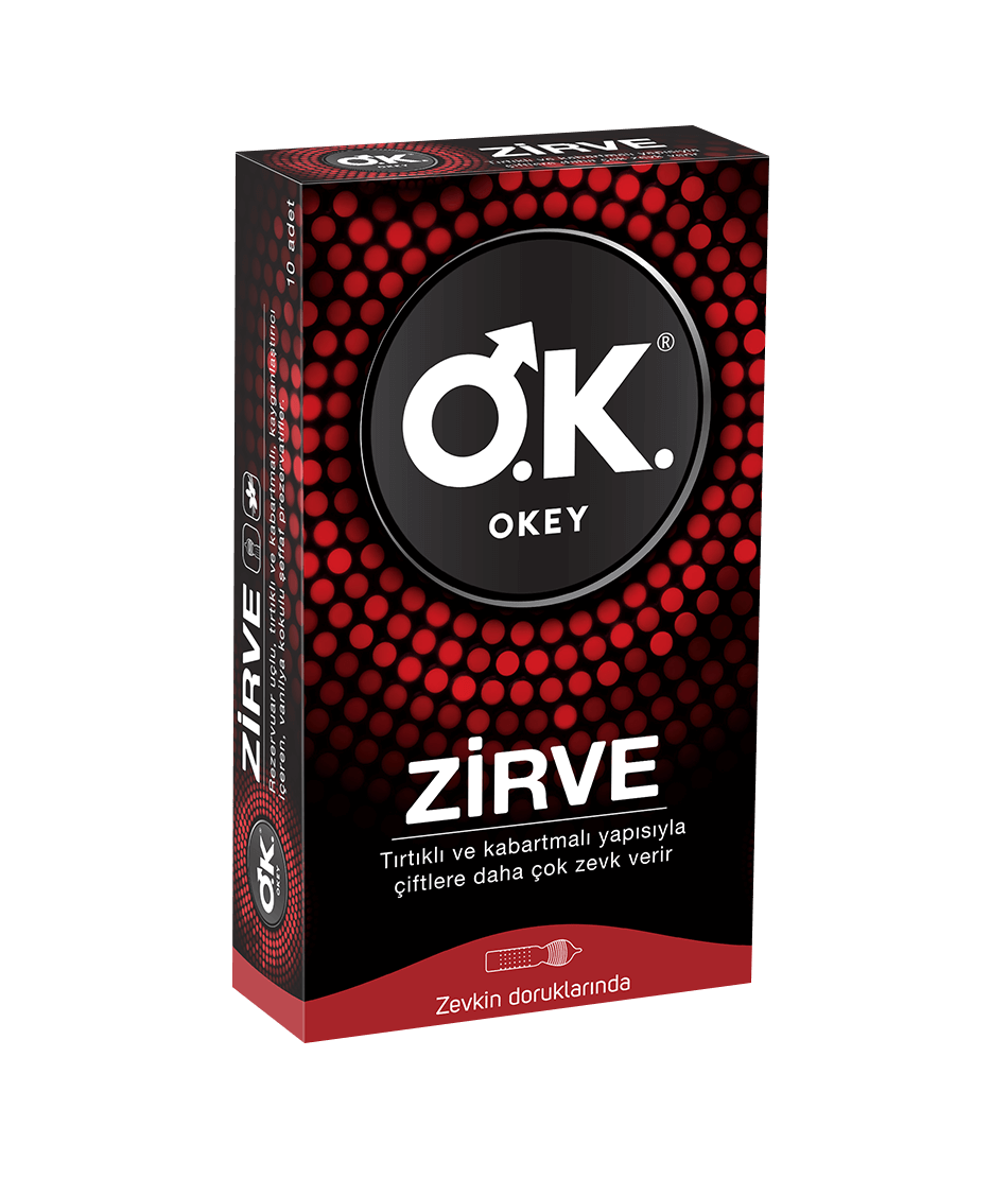 OKEY Zirve 10'lu Prezervatif