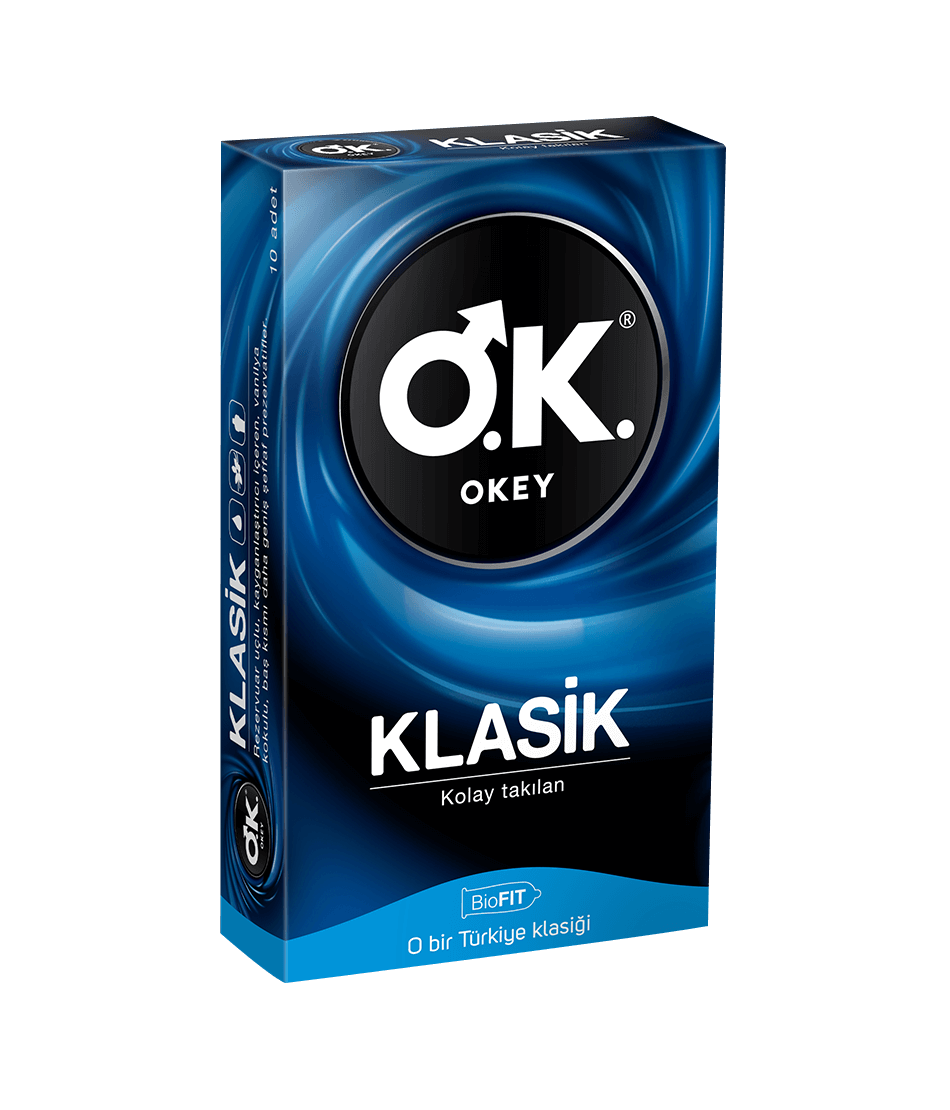 OKEY Klasik 10'lu Prezervatif