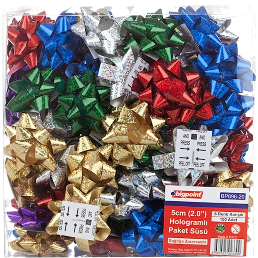 Bigpoint Paket Süsü Hologram 2.0'' 100 LÜ BP896-20