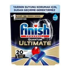 Finish Powerball Quantum Ultimate 20x7 Bulaşık Makinesi Tableti