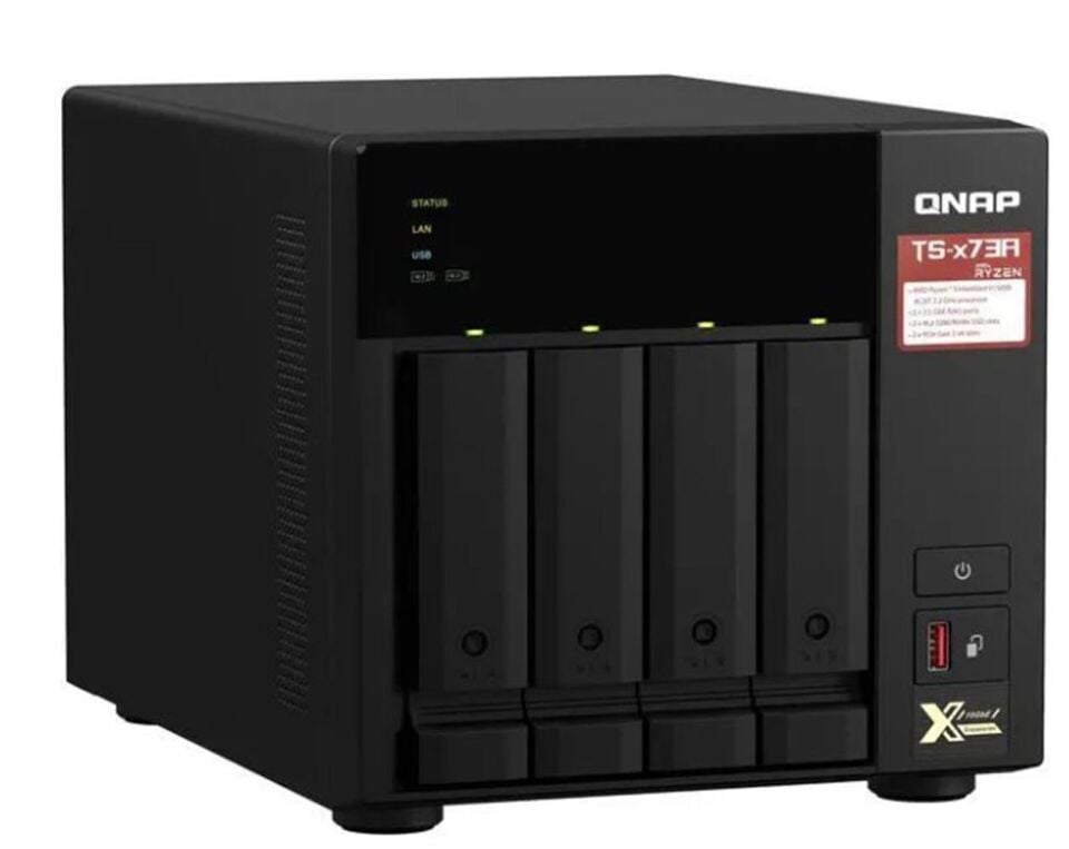 Qnap TS-473 8GB Ram 4 Hdd Yuvalı Nas Depolama Ünitesi