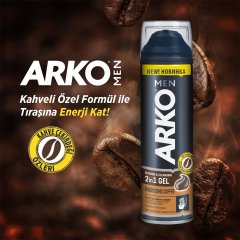 Arko Men Coffee Tıraş Jel 200Ml