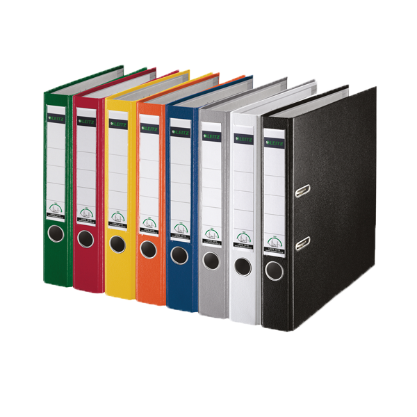 Leitz Büro Klasör Dar Plastik Sarı 1015T