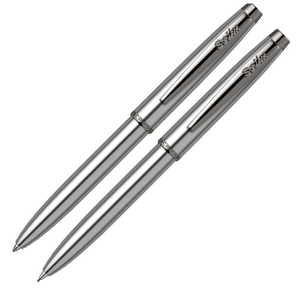 Scrikss Takım Kalem Tükenmez+Versatil Prestige Kristal Kutu 108M