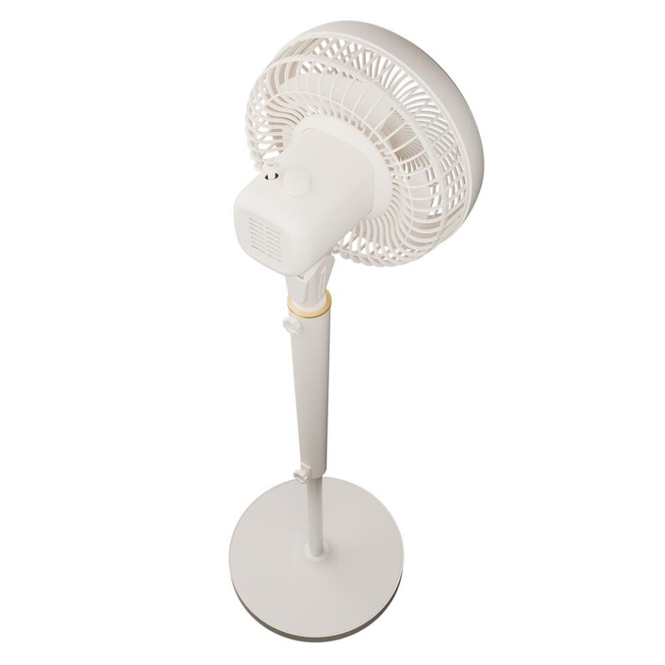 Everest FAN12 DynaBreeze Krem-Gold 9'' 70W 3 Hız Kademeli 2000RPM Çift Motorlu Vantilatör- Pervanesi