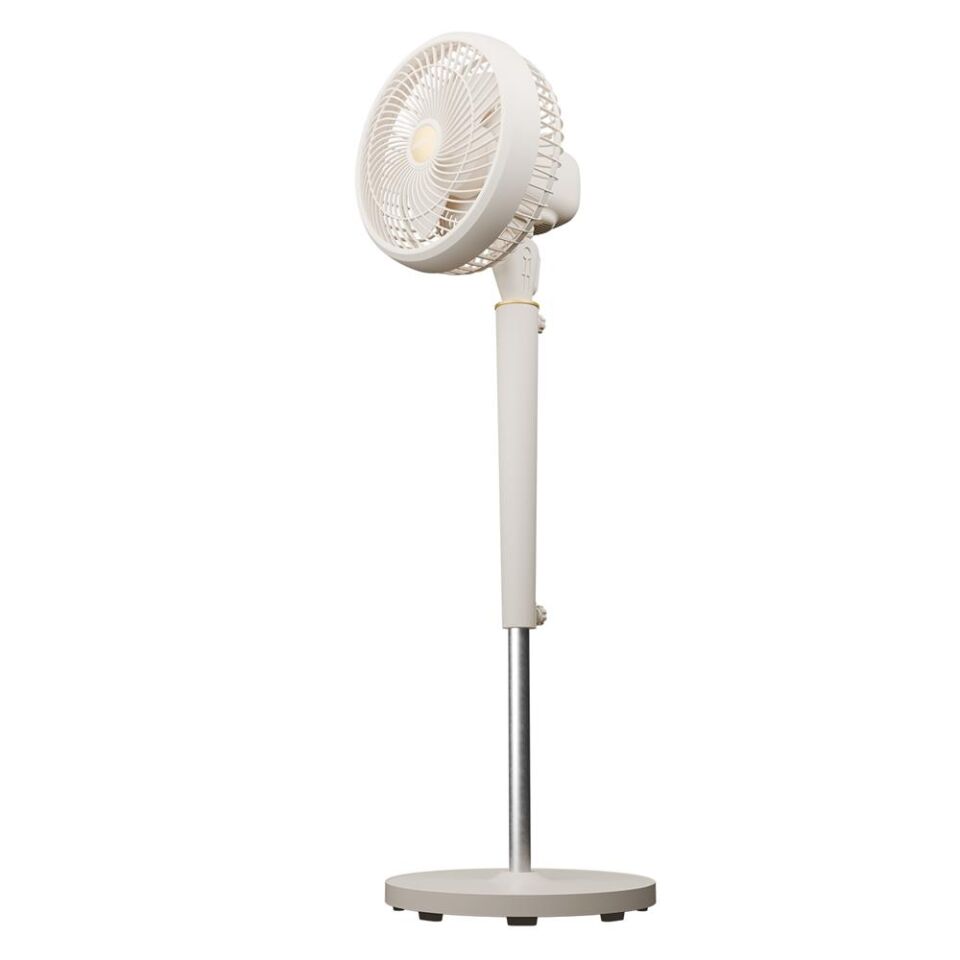 Everest FAN12 DynaBreeze Krem-Gold 9'' 70W 3 Hız Kademeli 2000RPM Çift Motorlu Vantilatör- Pervanesi