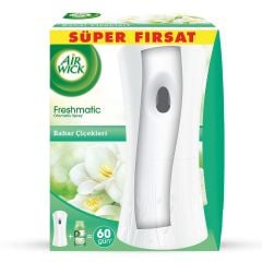 Airwick Oda Kokusu Freshmatic Makine + Bahar Çiçekleri 250 ml Yedek