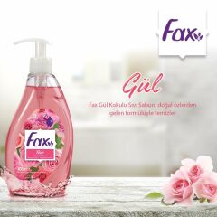 Fax Gül Sıvı Sabun 400ml 12'Lİ PAKET