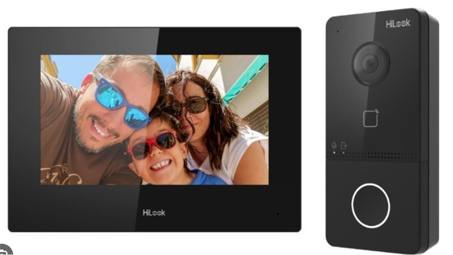 Hilook VI-K43P IP İnterkom Seti (VI-V400W × 1, VI-H460W × 1, PSU × 2)