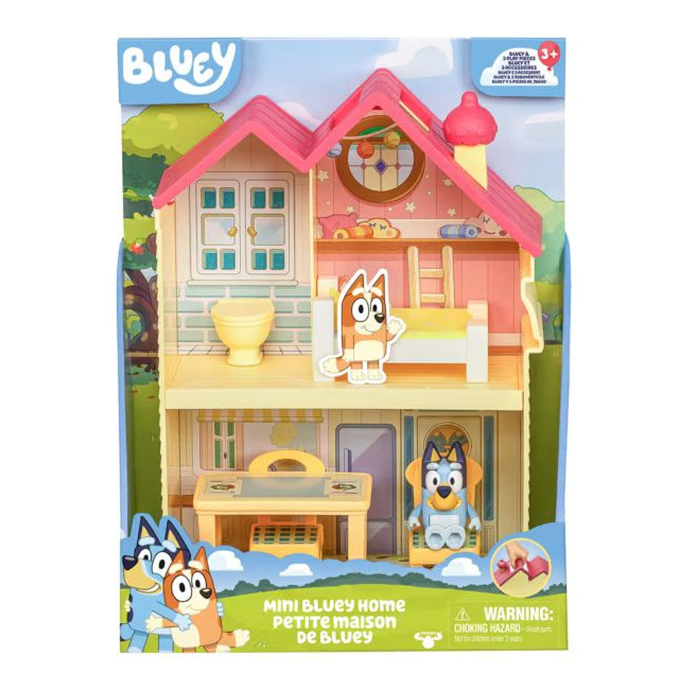 Bluey Mini Ev Ve Figür Oyun Seti 17614