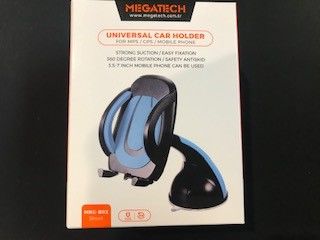 Megatech MKC-B02 Kırmızı Vakumlu Araç Tutucu