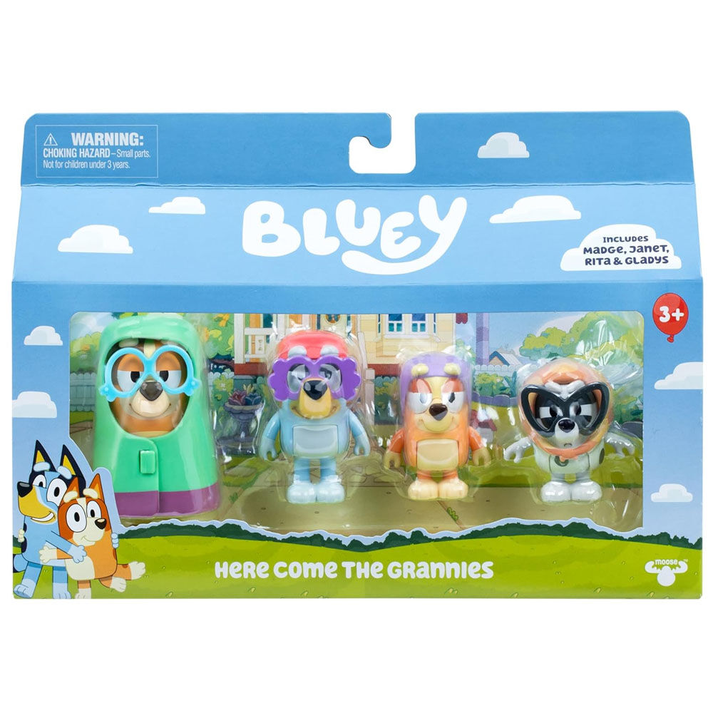 Bluey 4lü Figür Seti 2a. 19201