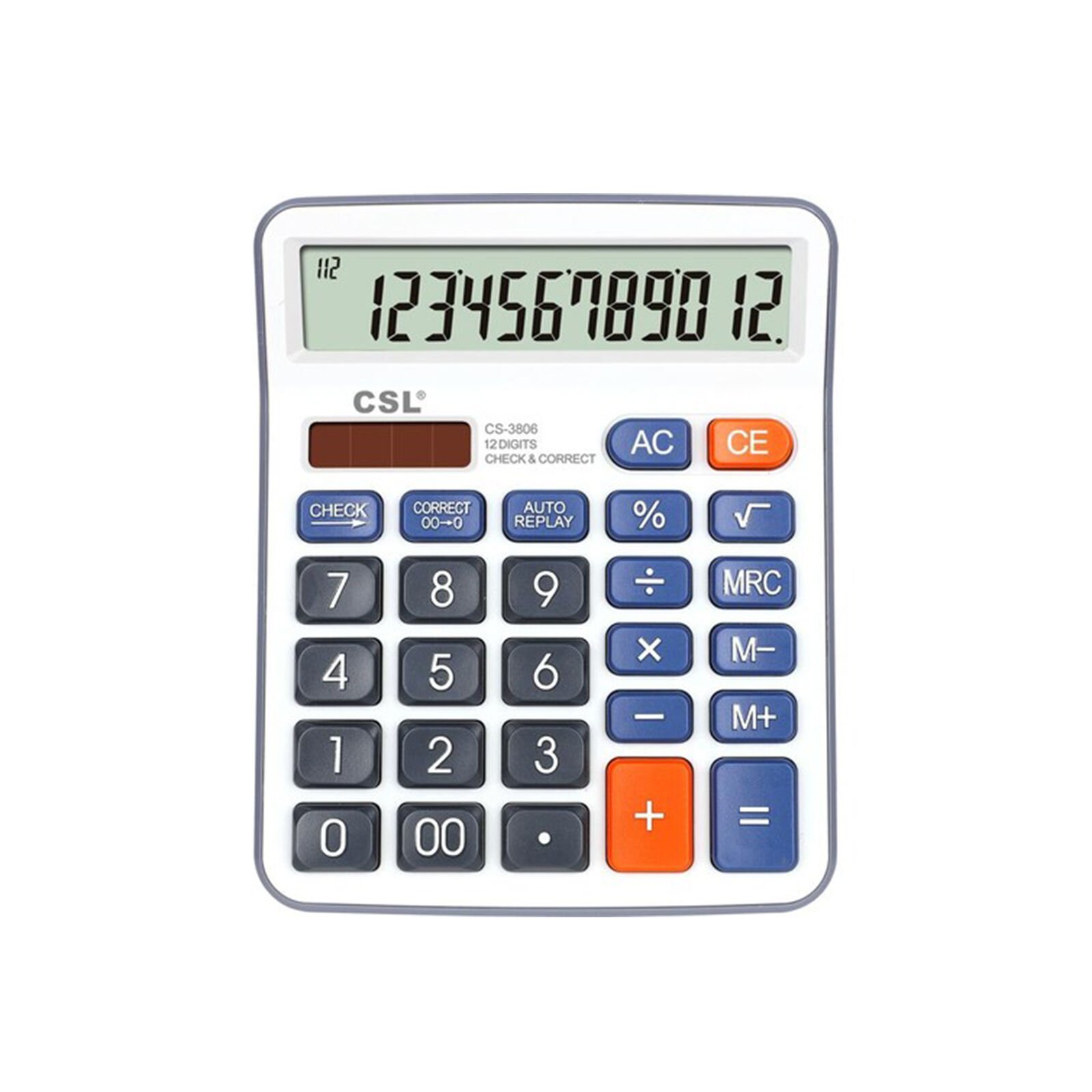 Csl Cs-3806 12 Hane Masa Tipi Hesap Makinesi
