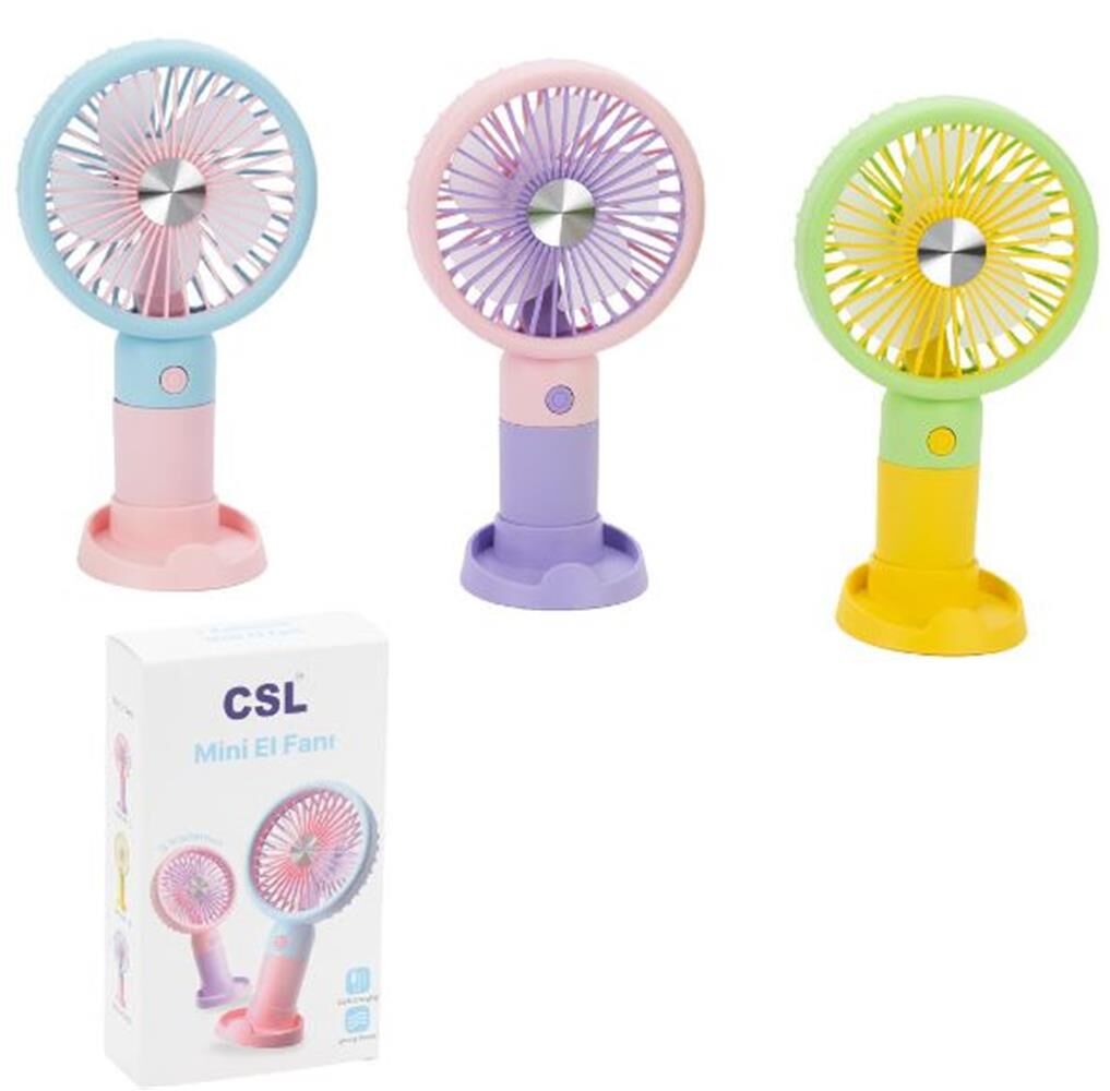 CSL XF Şarjlı Mini Fan Pembe
