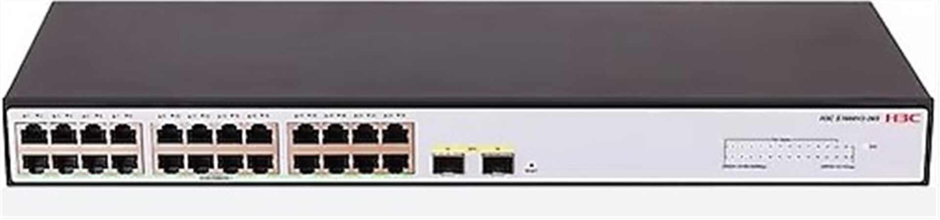 H3C S1600V2-26P-HPWR 24 PORT 10-100-1000 370W POE +2SFP YONETILEBILIR SWITCH