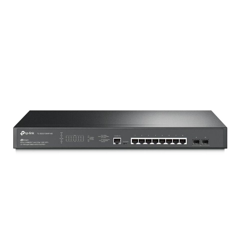 Omada TP-Link TL-SG3210XHP-M2 8 Port Yönetilebilir Switch